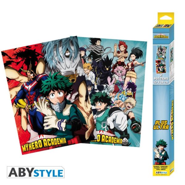 my-hero-academia-set-2-chibi-posters-artworks-52×38-x4