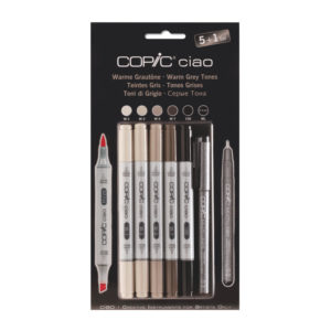 Copic+ciao+5+1+Set+Warme+Grautöne