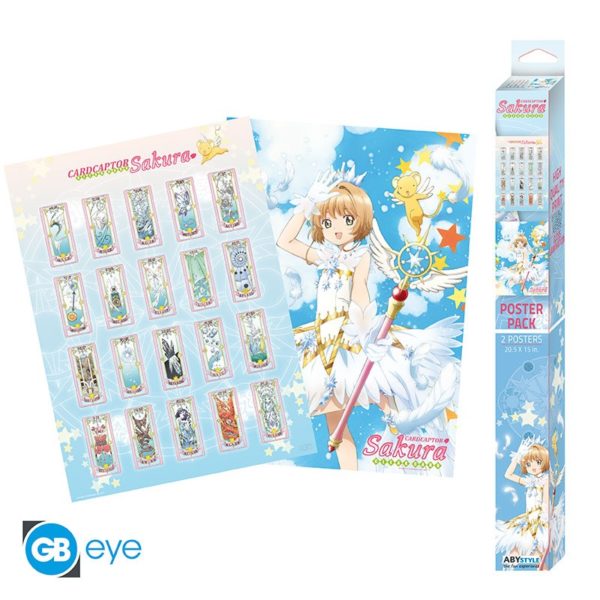 cardcaptor-sakura-set-2-chibi-posters-artworks-52-x-38-cm