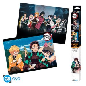 demon-slayer-set-2-chibi-posters-series-2-52x38cm