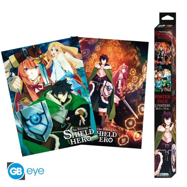the-shield-hero-set-2-chibi-posters-group-duo-52x38cm