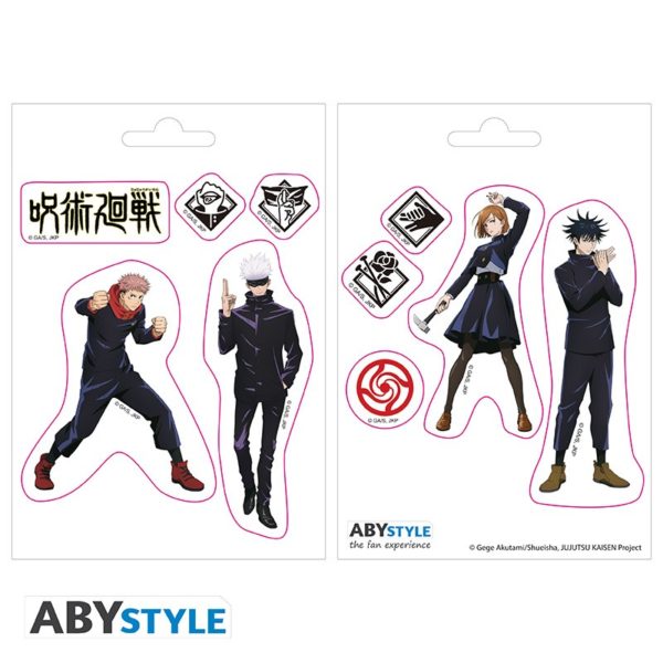 jujutsu-kaisen-stickers-16x11cm-2-sheets-tokyo-jujutsu-high-x5